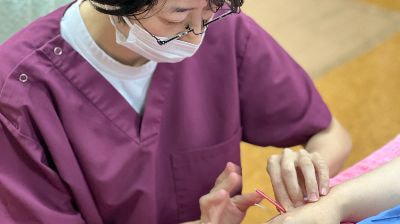 関節の施術